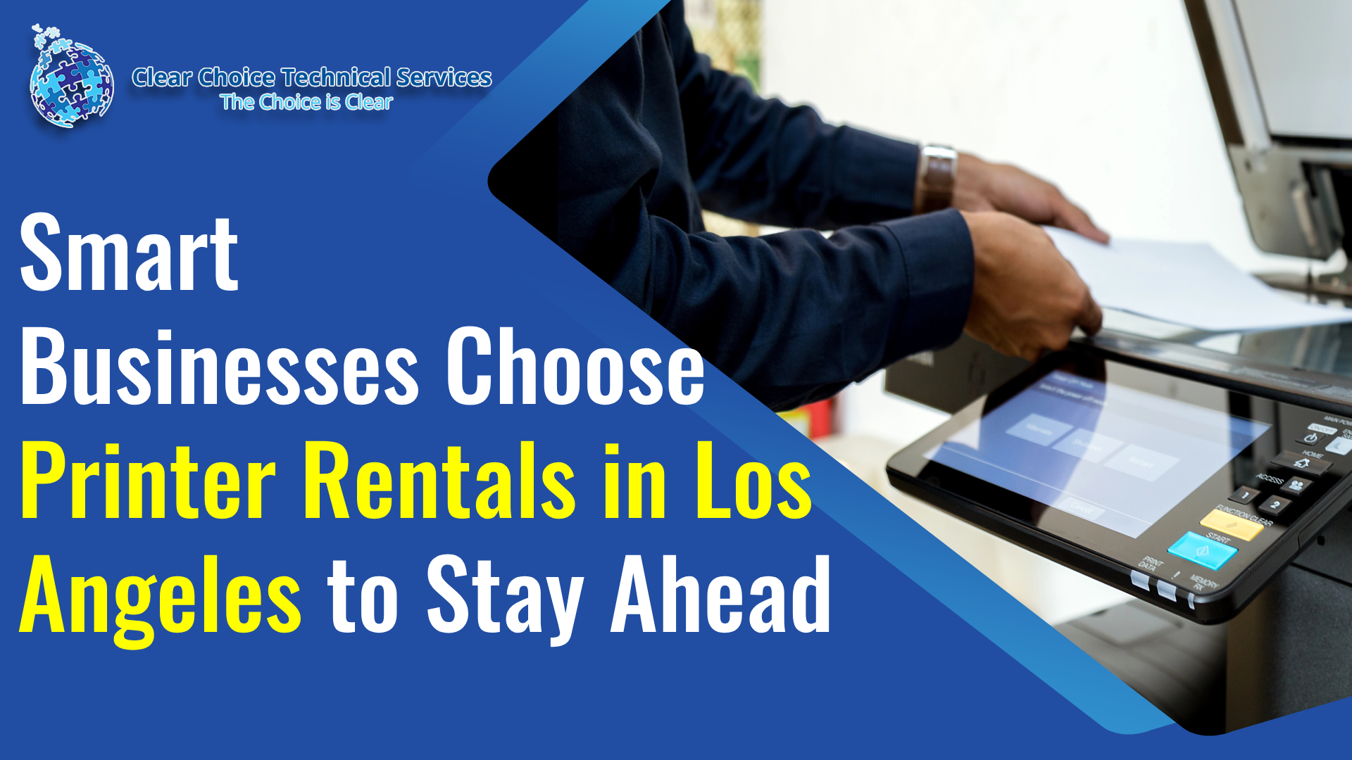 Smart Businesses Choose Printer Rentals in Los Angeles to Stay Ahead